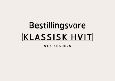 KLASSISK HVIT_NCS: S0500-N